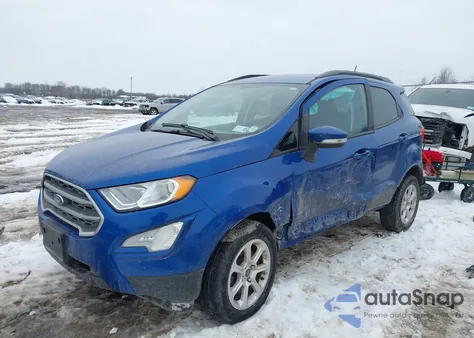 2020 Ford Ecosport Se z USA, uszkodzony, nr VIN MAJ6S3GL9LC352332
